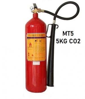 Nạp khí CO2 bình chữa cháy xách tay MT5 5kg