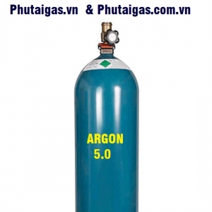 Khí Argon chất lượng 5.0 chai 50 lít 200BAR