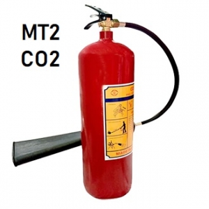 Nạp khí CO2 bình chữa cháy xách tay MT2 2kg